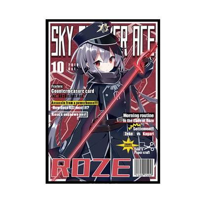 Sky Striker Raye & Roze Magazine Cover Card Sleeves