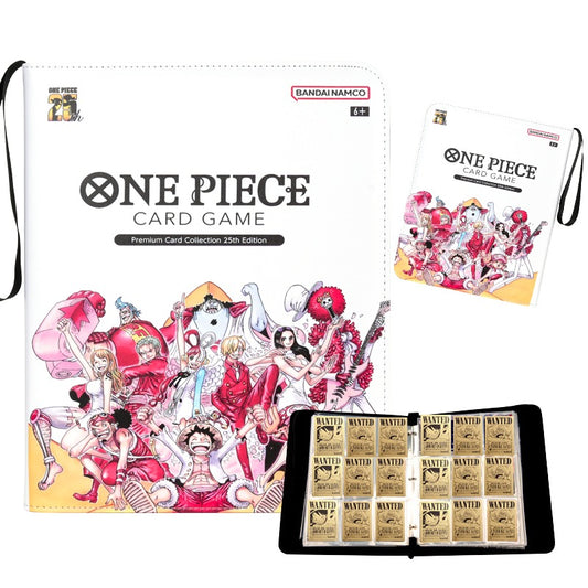 One Piece Card Game Cover Ver.5 Printed PU Leather Trade Binder