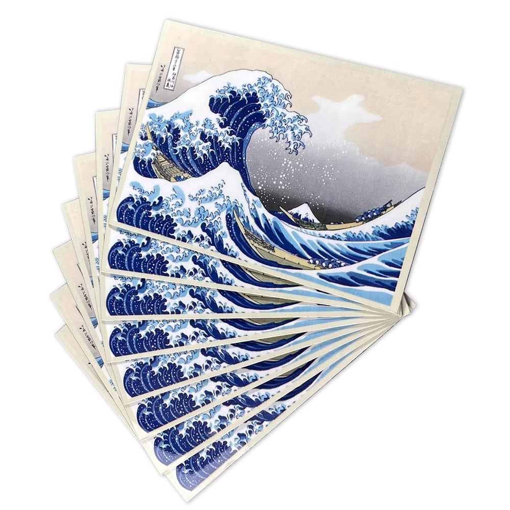 The Great Wave off Kanagawa Standard Size Card Sleeves