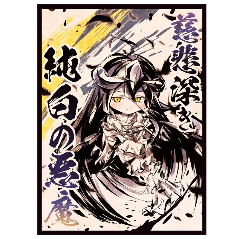 Albedo Overlord Ink Style Standard Size Matte Sleeves Albedo Overlord Ink Style Standard Size Matte Sleeves