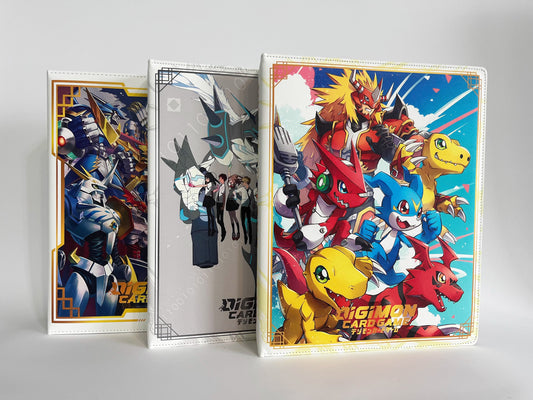 Digimon Refillable Printed PU Leather Trade Binders