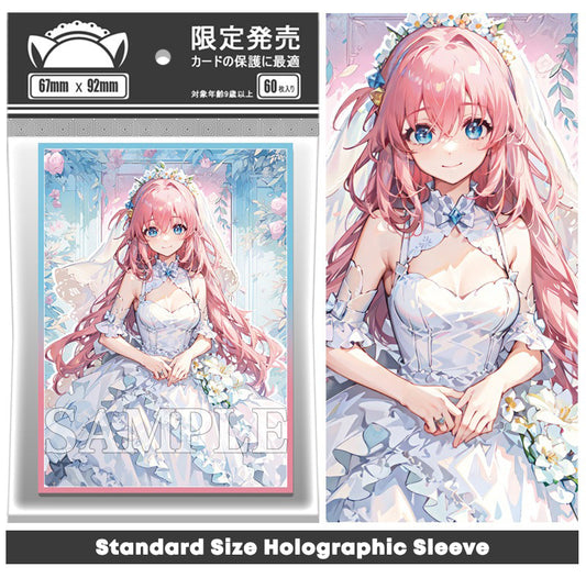 Bocchi the Rock Wedding Dress Holographic Card Sleeves