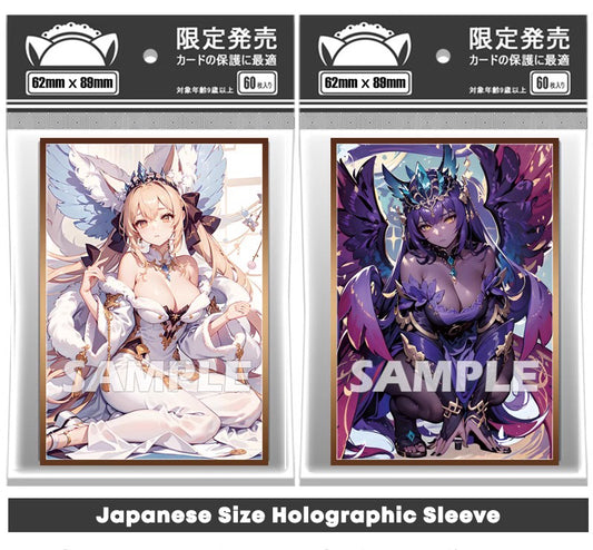Purrely & Expurrely Noir Waifu Holographic Card Sleeves