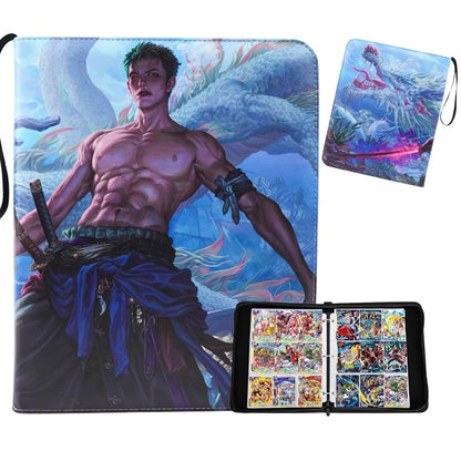 Dragon Roronoa Zoro Printed PU Leather Trade Binder