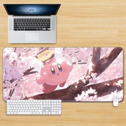 Various Kirby Designs XL Gaming Mousepad Desk Mat