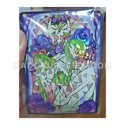 Gardevoir & Kirlia Evolution Stained Glass Holographic Card Sleeves Kado Supplies Gardevoir & Kirlia Evolution Stained Glass Holographic Card Sleeves Kado Supplies