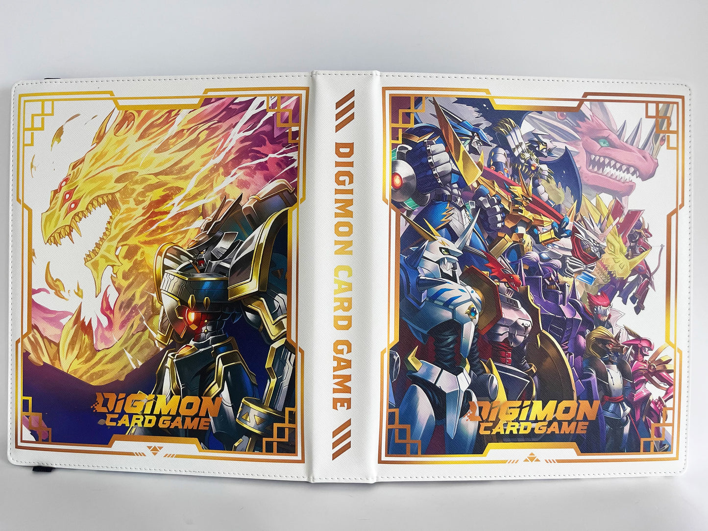 Digimon Refillable Printed PU Leather Trade Binders