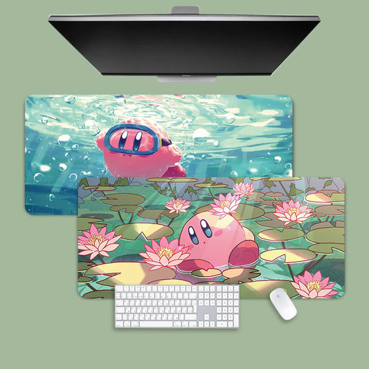Various Kirby Designs XL Gaming Mousepad Desk Mat