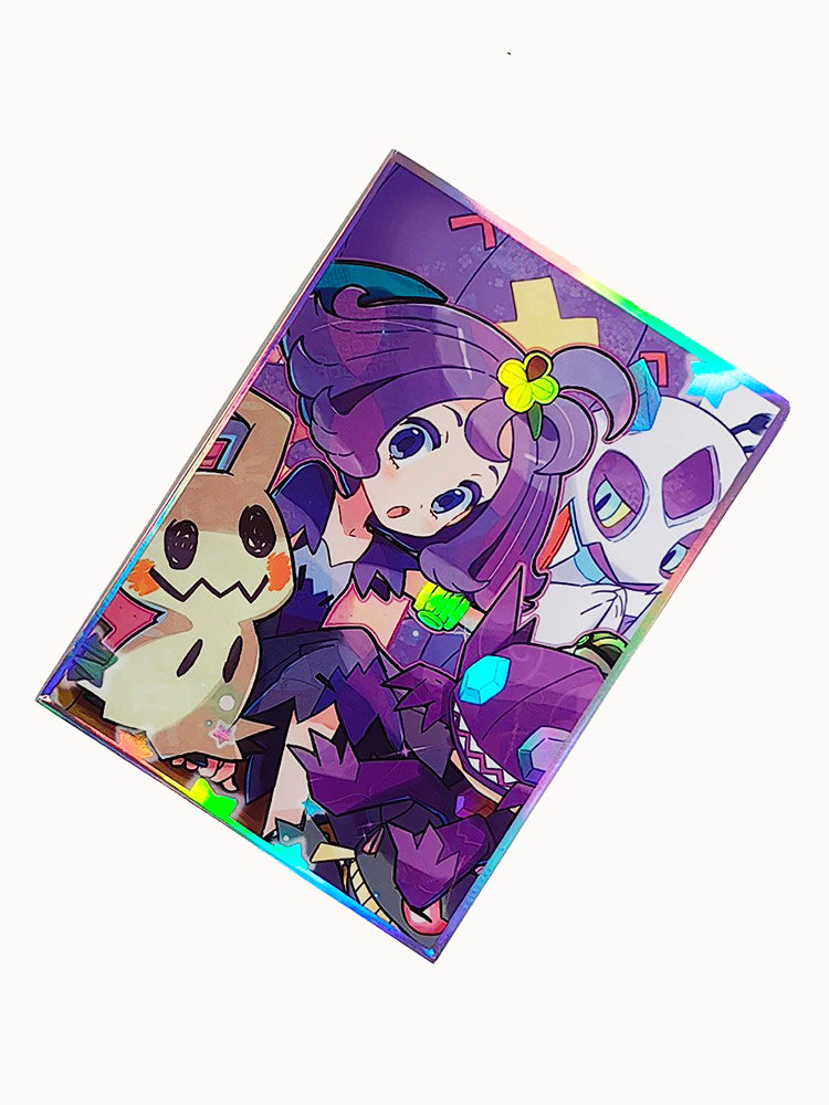 Acerola & Pokemon Holographic Card Sleeves Acerola & Pokemon Holographic Card Sleeves