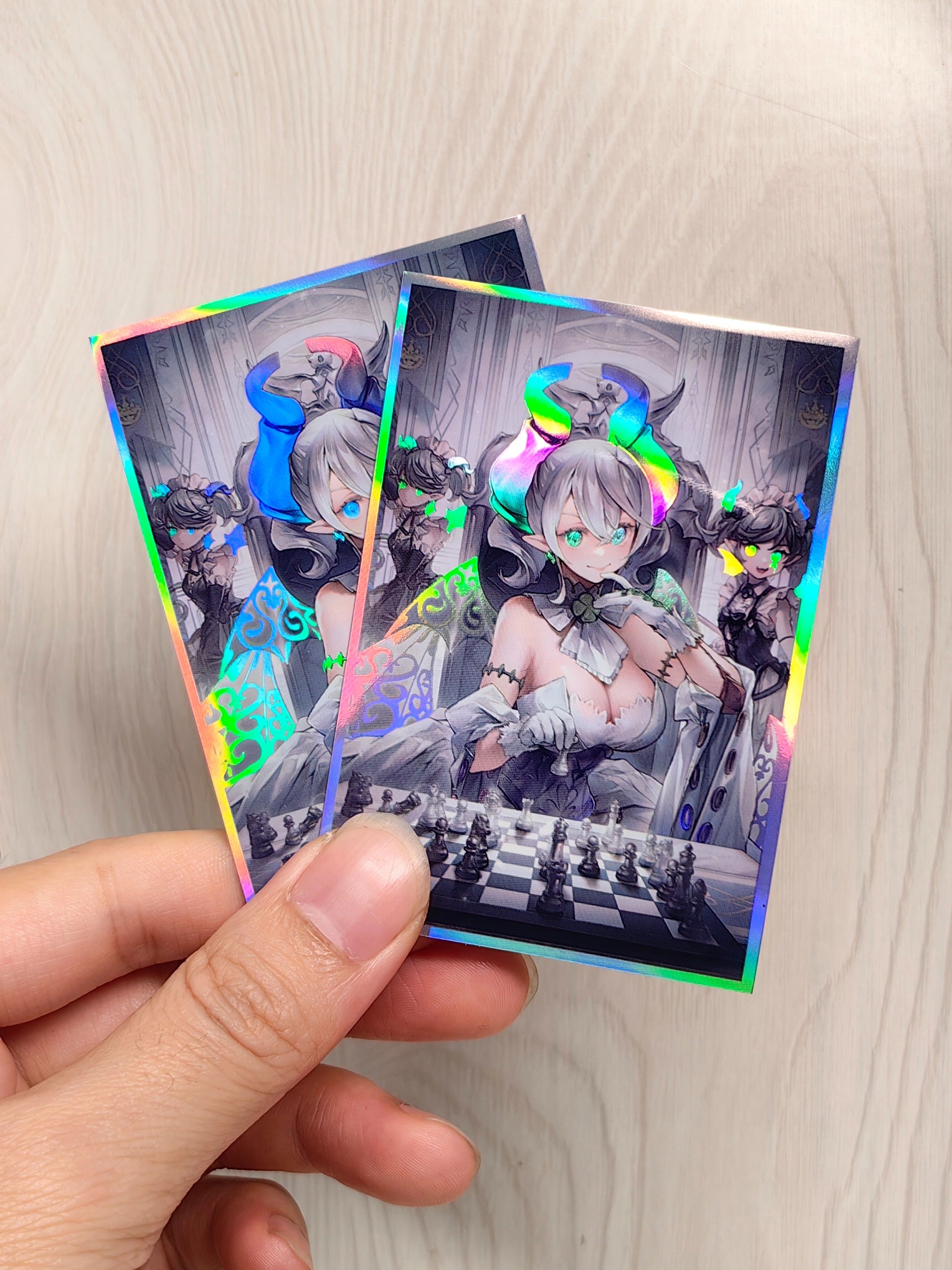 Labrynth of the Silver Castle Holographic Card Sleeves Kado Supplies Labrynth of the Silver Castle Holographic Card Sleeves Kado Supplies