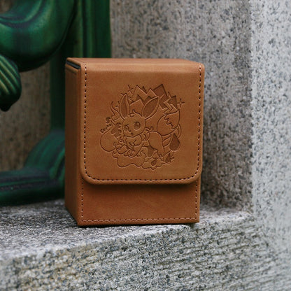 Pokemon Engraved PU Leather Deck Box