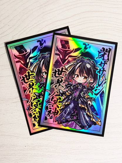 Chibi Underworld Goddess Holographic Card Sleeves