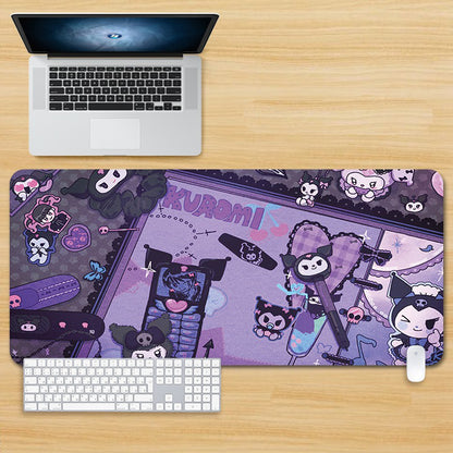 Kuromi Various Designs Kawaii XL Gaming Mousepad Desk Mat