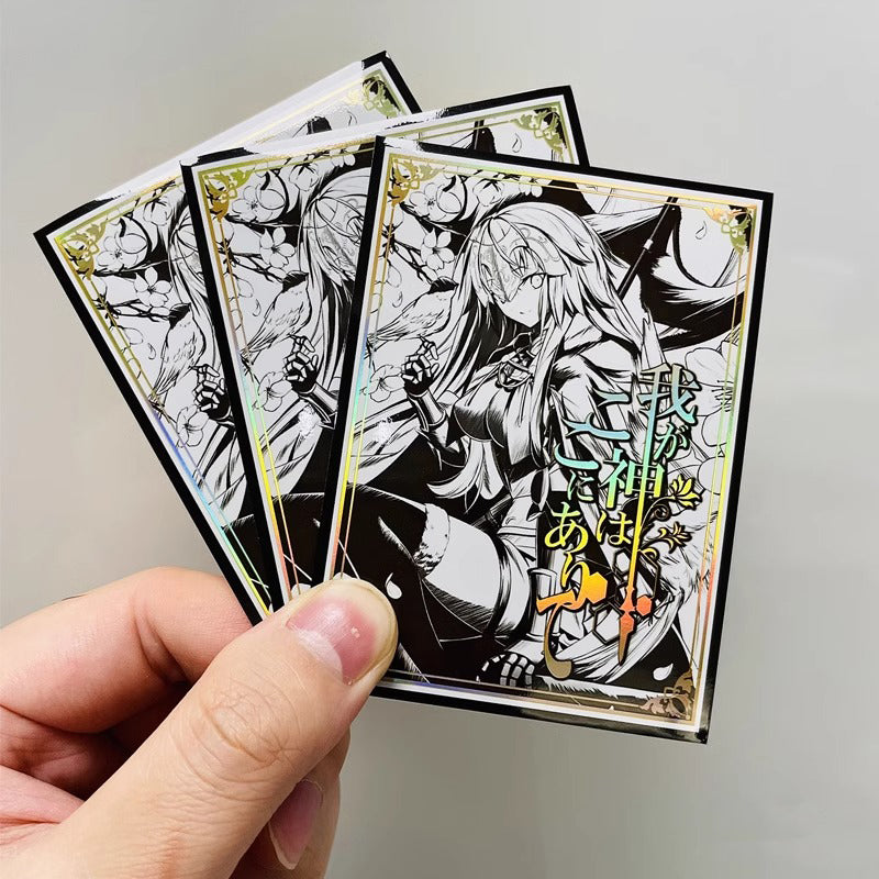 Fate Grand Order Ink Art Alter FGO Holographic Card Sleeves Kado Supplies Fate Grand Order Ink Art Alter FGO Holographic Card Sleeves Kado Supplies