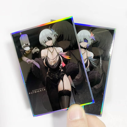 NieR Automata 2B Waifu Holographic Card Sleeves Kado Supplies NieR Automata 2B Waifu Holographic Card Sleeves Kado Supplies