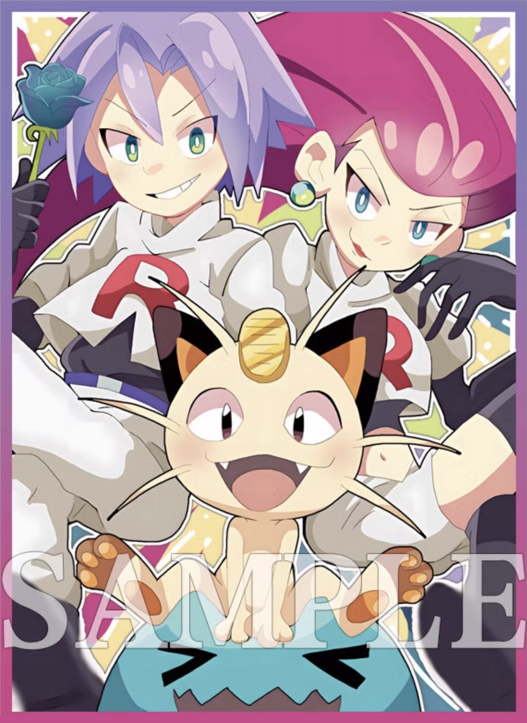 team rocket card sleeves Glory of Team Rocket Individual Card Sleeve Pokemon Center Japan Original