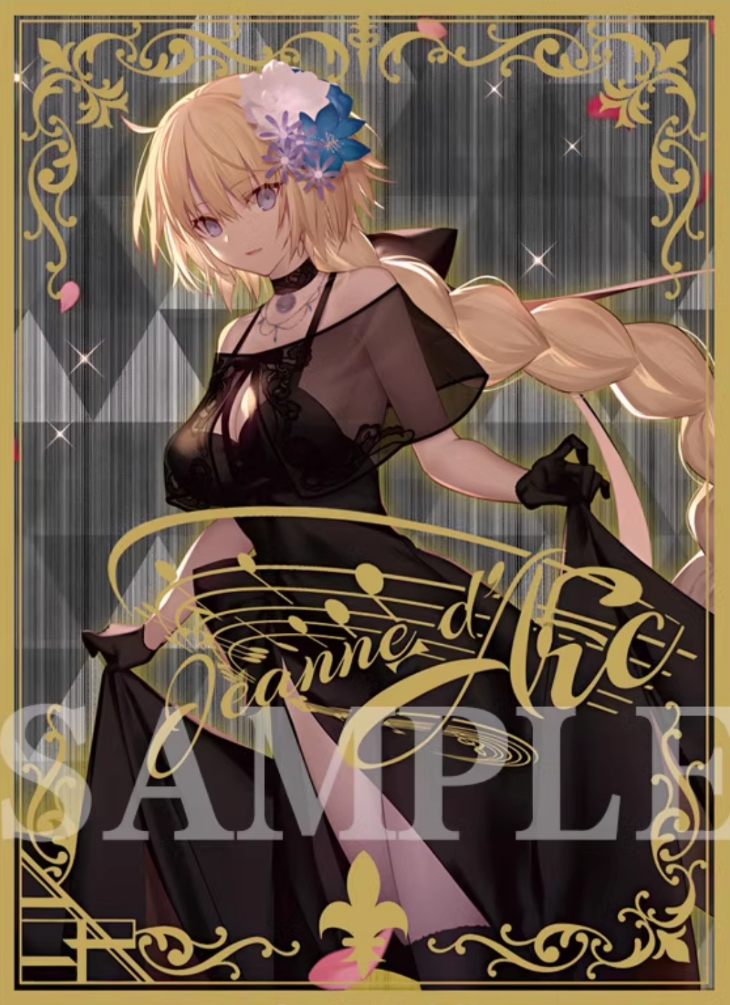 Jeanne d'Arc (Alter) Fate FGO Holographic Card Sleeves