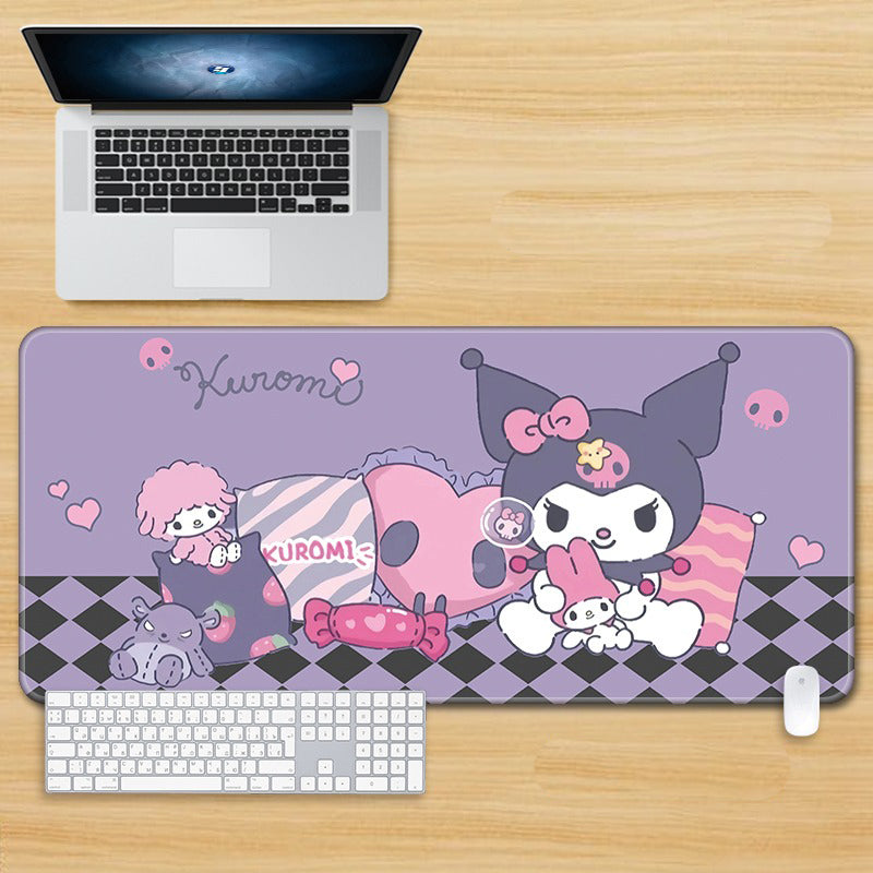 Kuromi Various Designs Kawaii XL Gaming Mousepad Desk Mat