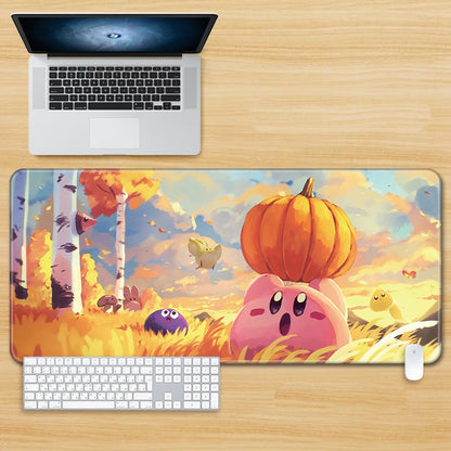 Various Kirby Designs XL Gaming Mousepad Desk Mat