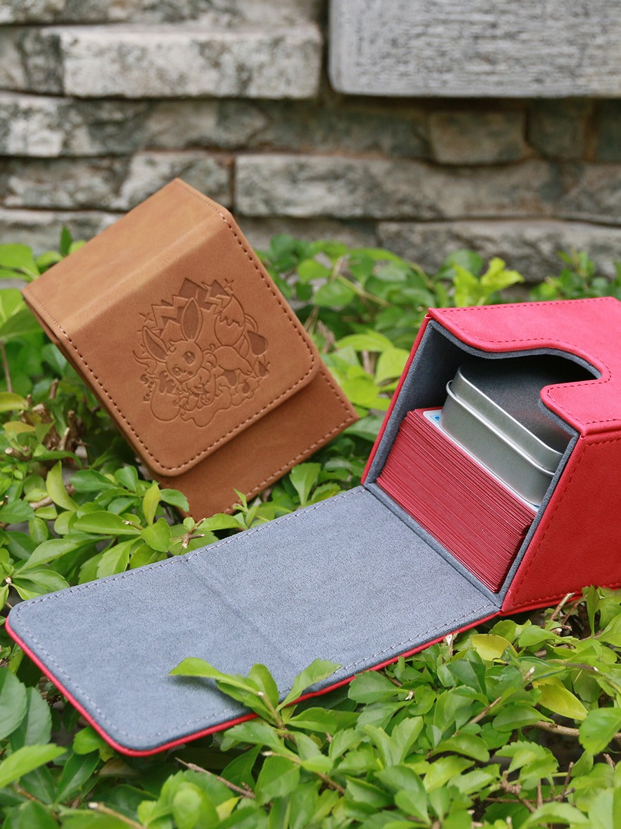 Pokemon Engraved PU Leather Deck Box