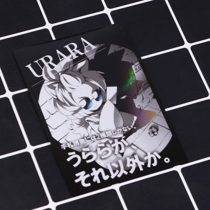 ahegao card sleeves Ash Blossom and Joyous Spring Urara Holographic Card Sleeves – Kado Supplies