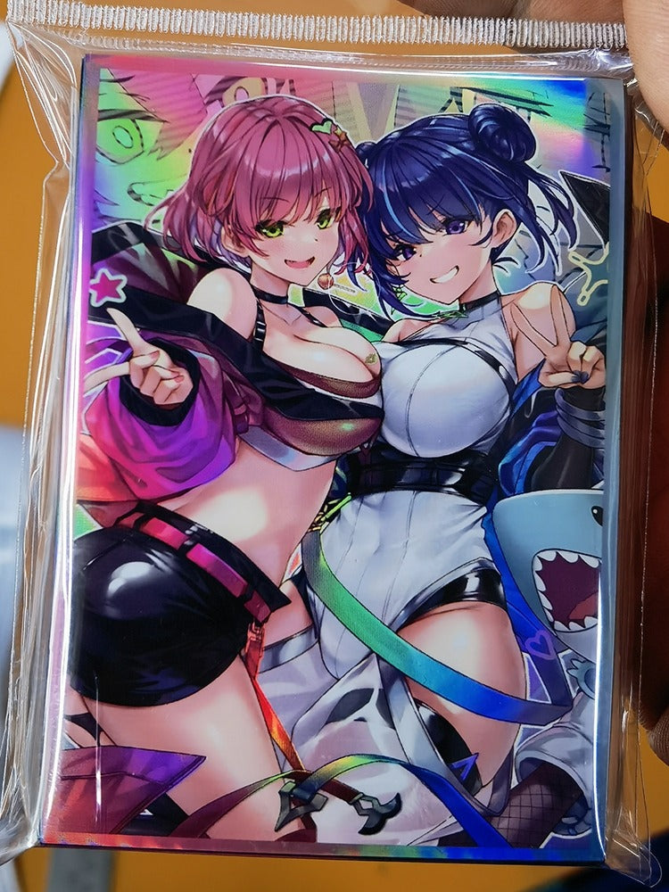 Pretty Evil Twins YGO Holographic Card Sleeves