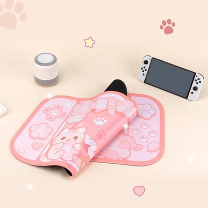 Kawaii Kittens Sakura XL Gaming Mousepad Desk Mat