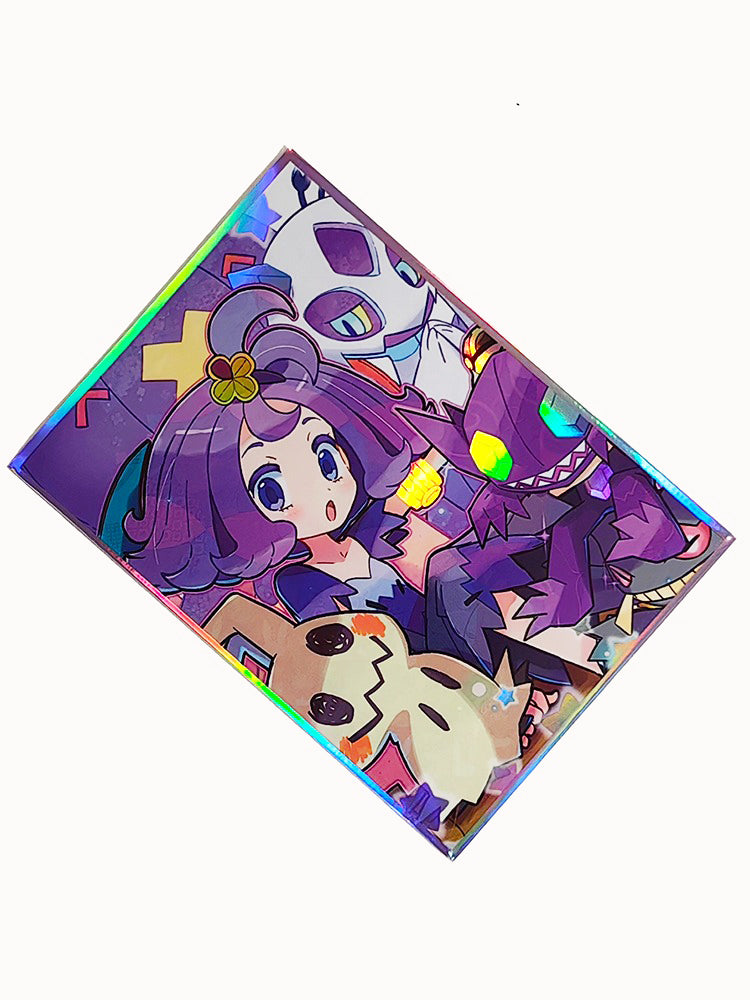 Acerola & Pokemon Holographic Card Sleeves
