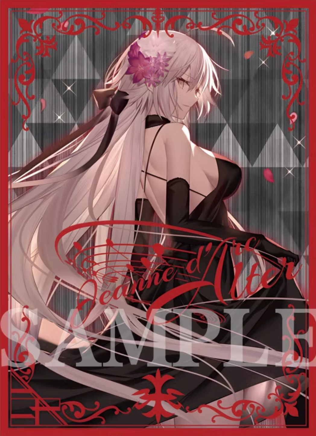 Jeanne d'Arc (Alter) Fate FGO Holographic Card Sleeves
