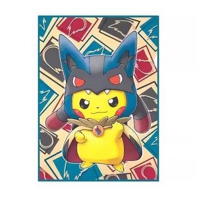 Pikachu Cosplay Lucario Holographic Card Sleeves Kado Supplies Pikachu Cosplay Lucario Holographic Card Sleeves Kado Supplies