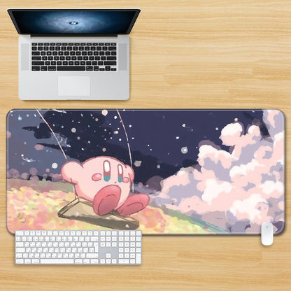 Various Kirby Designs XL Gaming Mousepad Desk Mat