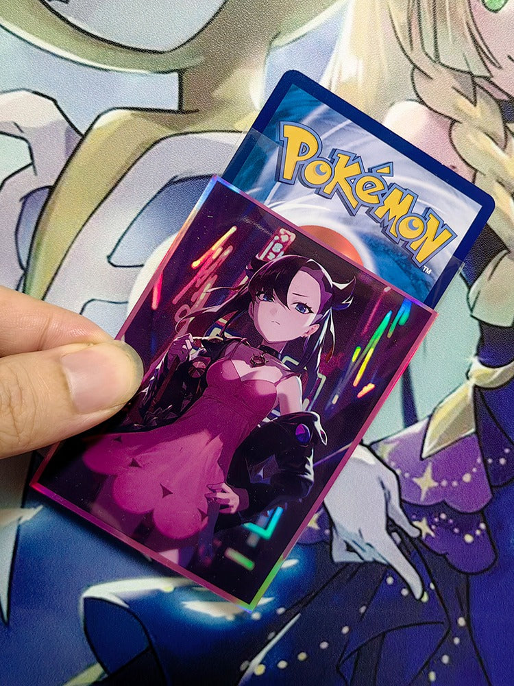 Trainer Marnie Holographic Card Sleeves Kado Supplies Trainer Marnie Holographic Card Sleeves Kado Supplies