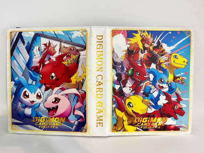 Digimon Refillable Printed PU Leather Trade Binders