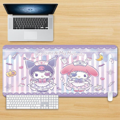 Kuromi Various Designs Kawaii XL Gaming Mousepad Desk Mat