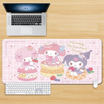 Kuromi Various Designs Kawaii XL Gaming Mousepad Desk Mat