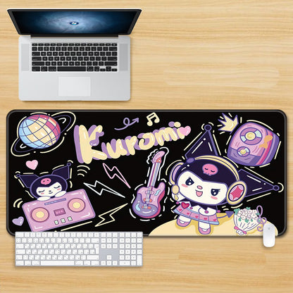 Kuromi Various Designs Kawaii XL Gaming Mousepad Desk Mat