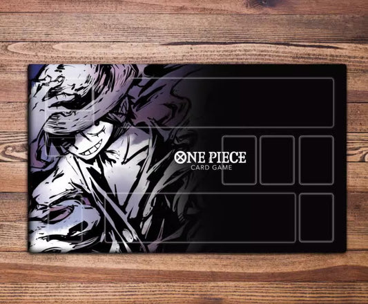 Luffy Ink Style Premium Neoprene One Piece Playmat