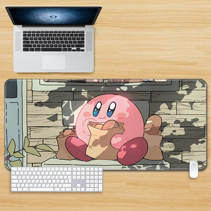 Various Kirby Designs XL Gaming Mousepad Desk Mat