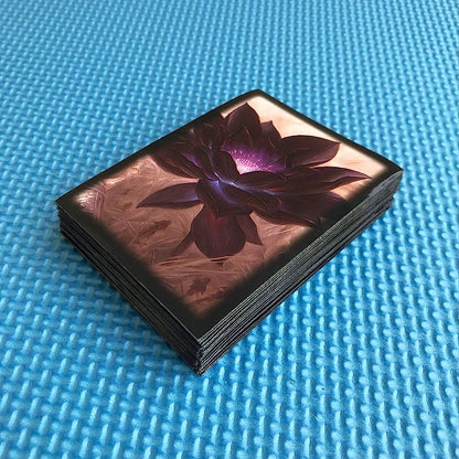 mtg black lotus card sleeves Black Lotus MTG Card Sleeves – Kado Supplies