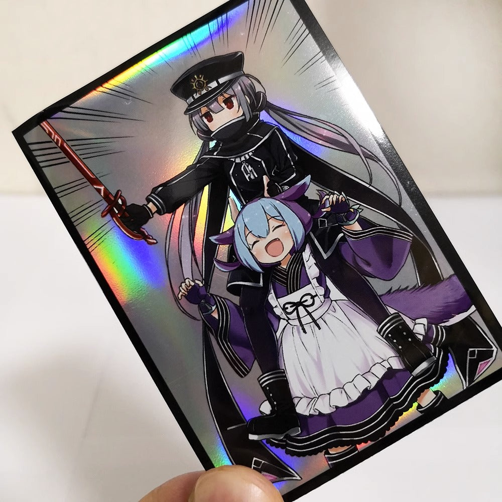 Sky Striker Roze & Laundry Dragonmaid Holographic Card Sleeves Sky Striker Roze & Laundry Dragonmaid Holographic Card Sleeves