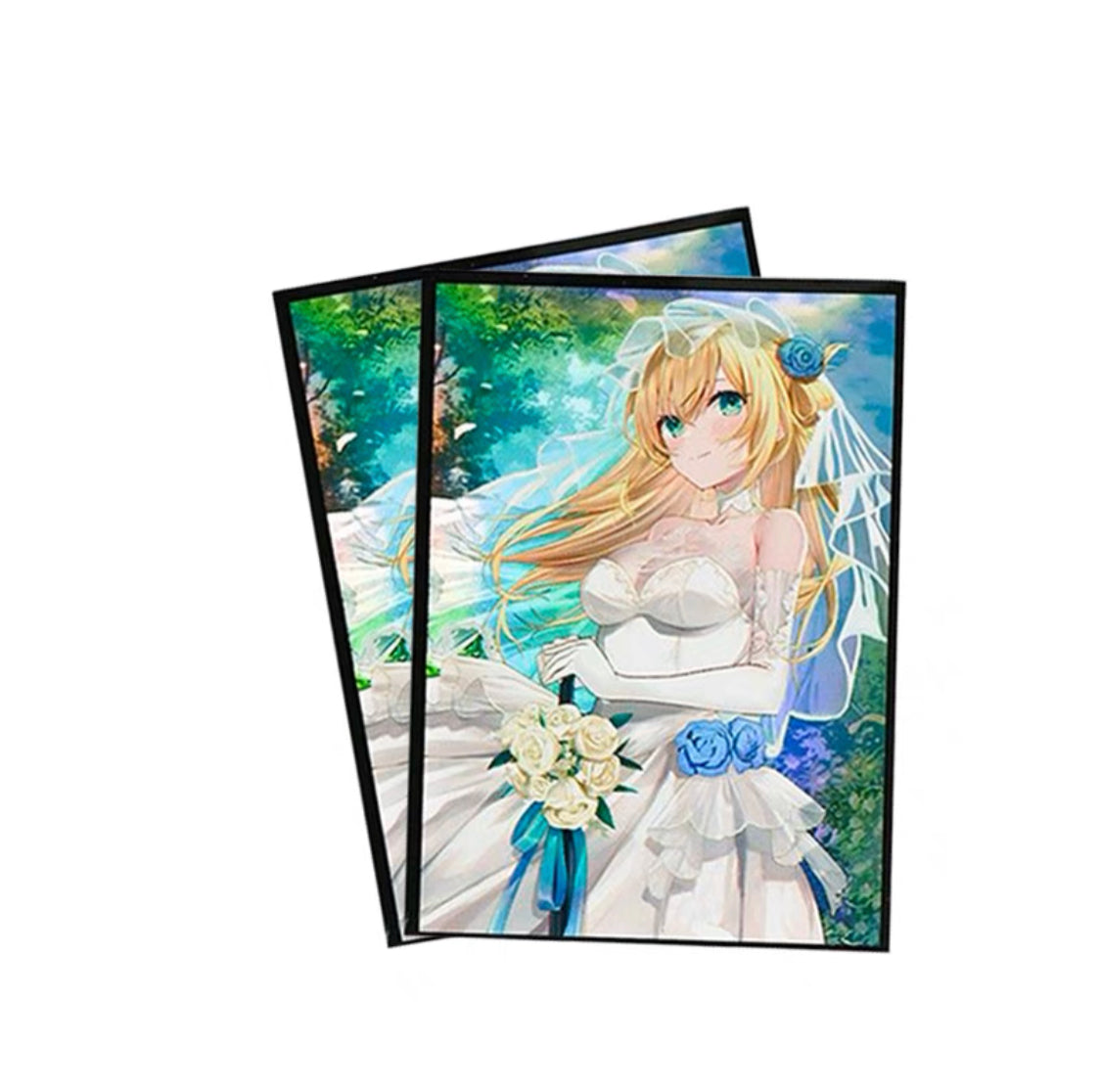 Sky Striker Raye & Roze Wedding Dress Holographic Card Sleeves