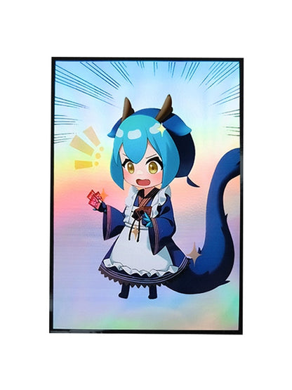 Chibi Laundry Dragonmaid Holographic Card Sleeves