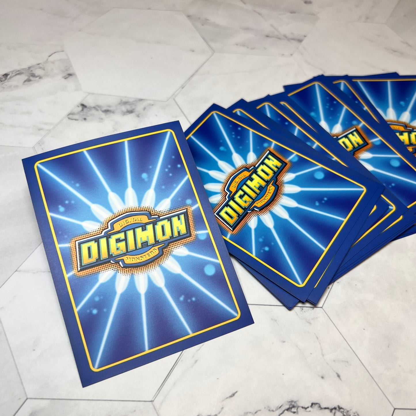 Digimon Card Sleeves With Vintage Design 50 Pack 