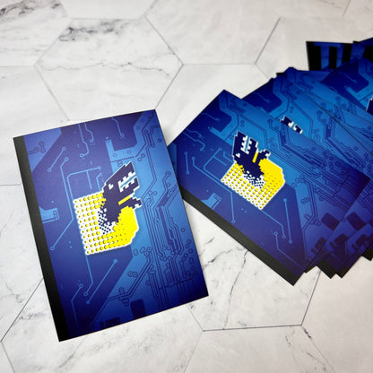 digimon tamers blue card Digimon Tamers Blue Card Matte Card Sleeves – Kado Supplies