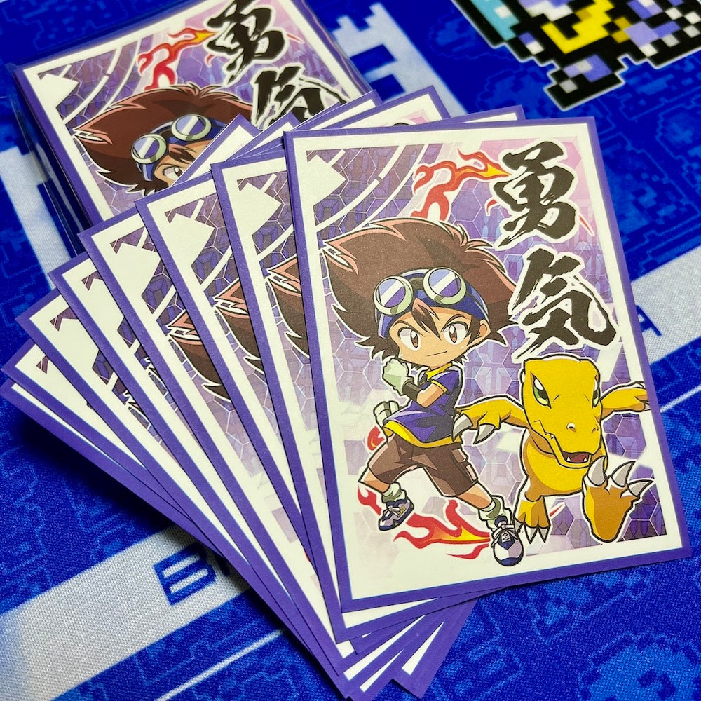 Tai Kamiya & Agumon Digimon Matte Card Sleeves