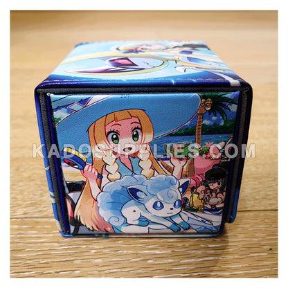 Trainer Lillie Pokemon TCG PU Leather Deck Box