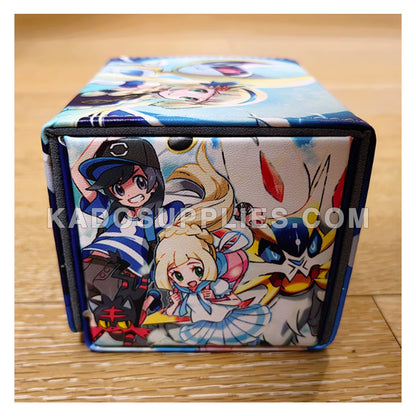 Trainer Lillie Pokemon TCG PU Leather Deck Box