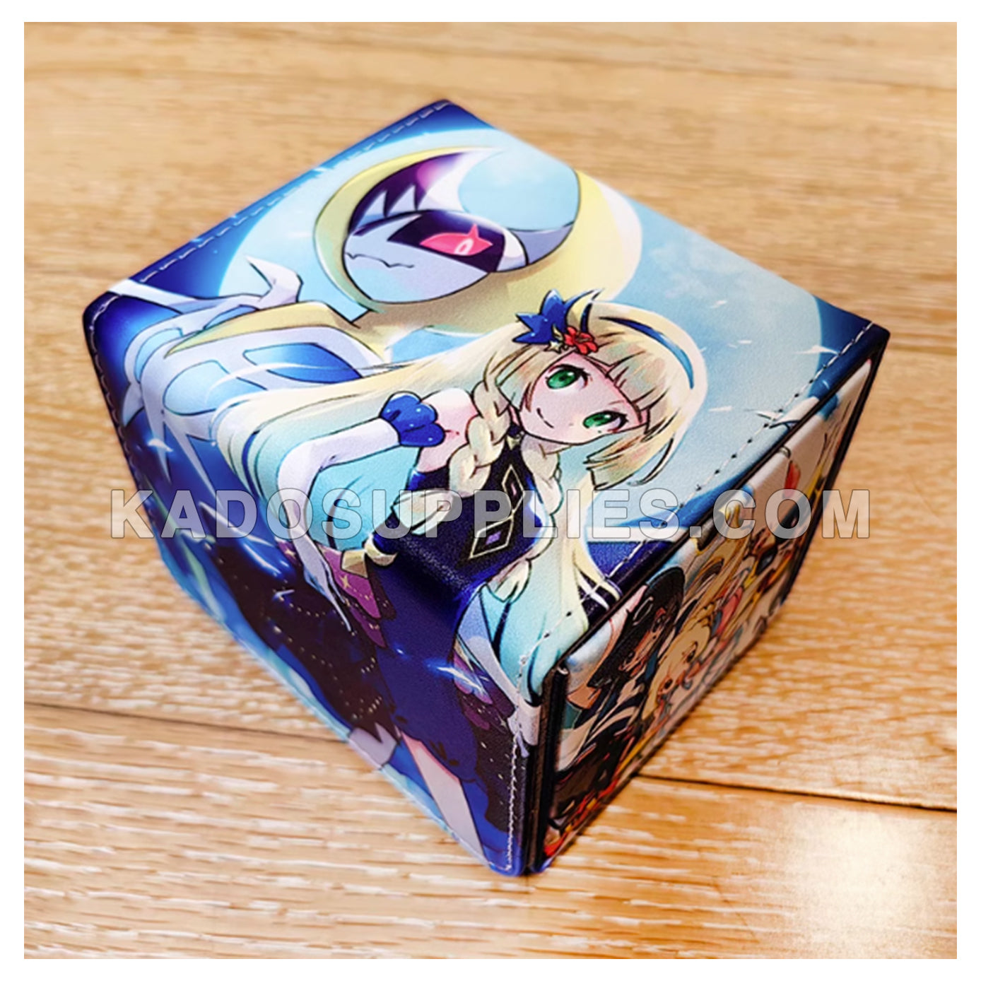 Trainer Lillie Pokemon TCG PU Leather Deck Box