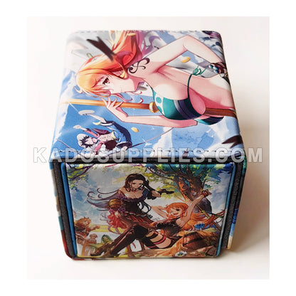 Nami One Piece Straw Hat Pirate PU Leather Deck Box