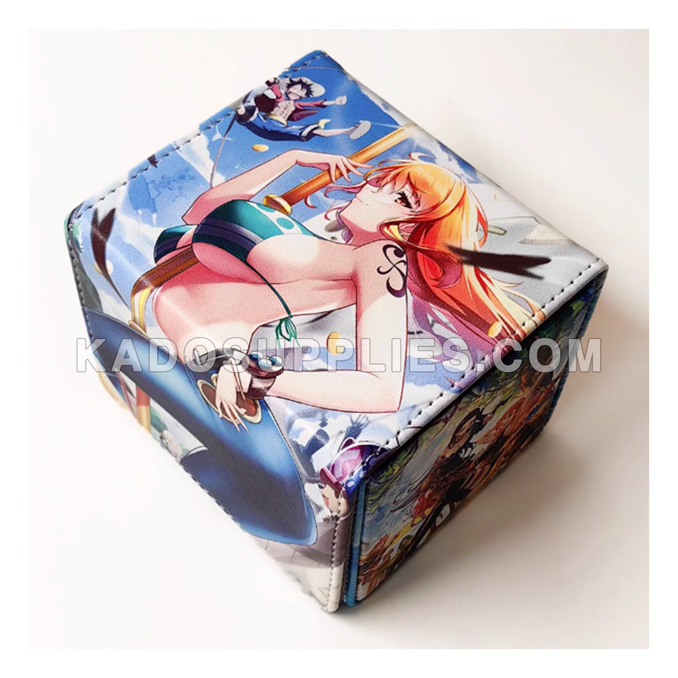 Nami One Piece Straw Hat Pirate PU Leather Deck Box